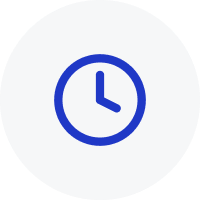 Icon of a clock.