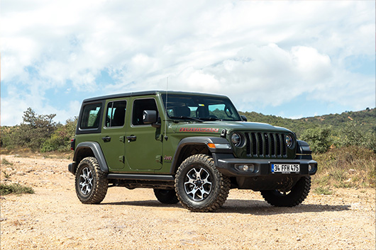 Image of a Olive Green 2017 Used Jeep Wrangler